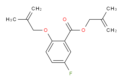 2-methylallyl 5-fluoro-2-((2-methylallyl)oxy)benzoate