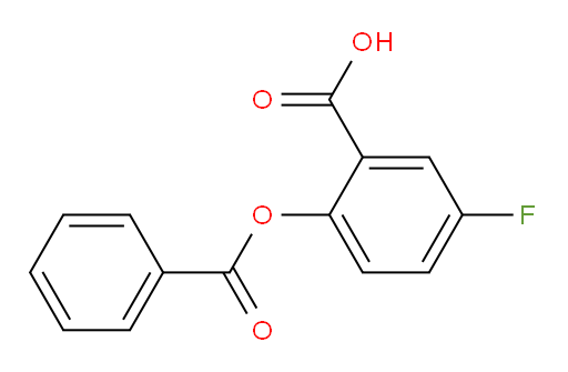 2-(benzoyloxy)-5-fluorobenzoic acid