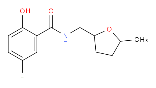 5-fluoro-2-hydroxy-N-((5-methyltetrahydrofuran-2-yl)methyl)benzamide