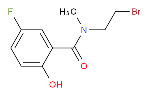N-(2-bromoethyl)-5-fluoro-2-hydroxy-N-methylbenzamide