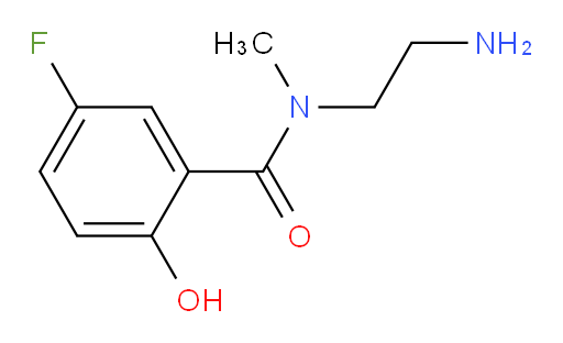 N-(2-aminoethyl)-5-fluoro-2-hydroxy-N-methylbenzamide
