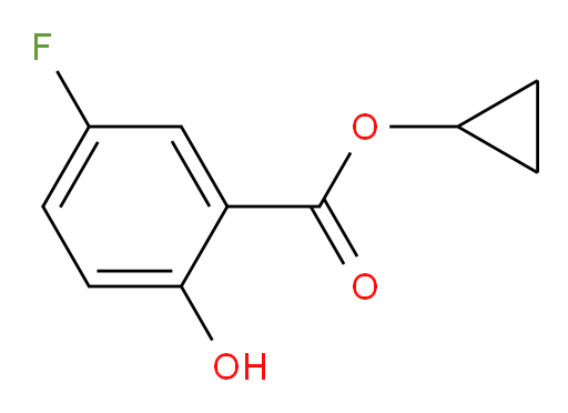 cyclopropyl 5-fluoro-2-hydroxybenzoate