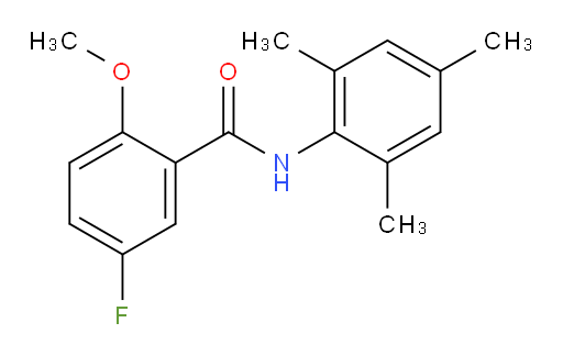 5-fluoro-N-mesityl-2-methoxybenzamide