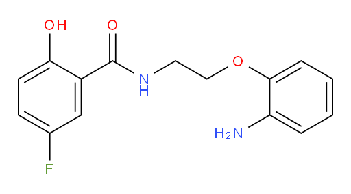 N-(2-(2-aminophenoxy)ethyl)-5-fluoro-2-hydroxybenzamide
