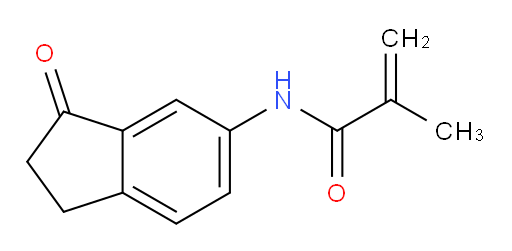N-(3-oxo-2,3-dihydro-1H-inden-5-yl)methacrylamide