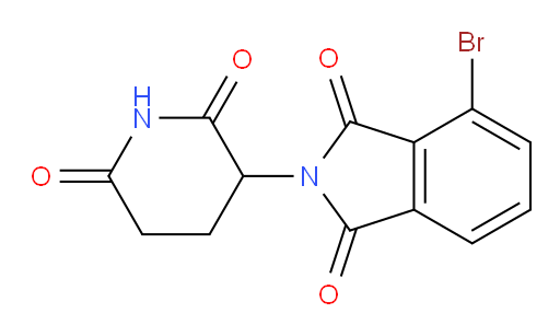 4-bromo-2-(2,6-dioxopiperidin-3-yl)-2,3-dihydro-1H-isoindole-1,3-dione