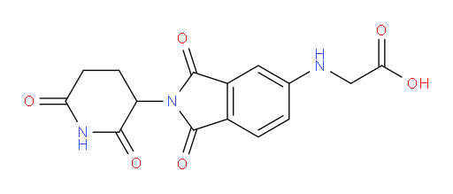 2-((2-(2,6-dioxopiperidin-3-yl)-1,3-dioxoisoindolin-5-yl)amino)acetic acid