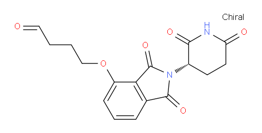 (S)-4-((2-(2,6-dioxopiperidin-3-yl)-1,3-dioxoisoindolin-4-yl)oxy)butanal