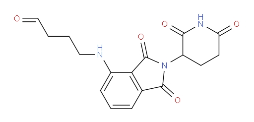 4-((2-(2,6-dioxopiperidin-3-yl)-1,3-dioxoisoindolin-4-yl)amino)butanal
