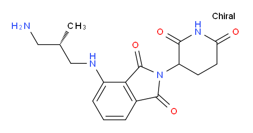 4-(((S)-3-amino-2-methylpropyl)amino)-2-(2,6-dioxopiperidin-3-yl)isoindoline-1,3-dione
