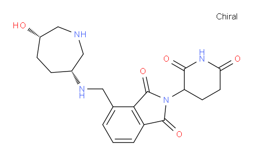 2-(2,6-dioxopiperidin-3-yl)-4-((((3R,6S)-6-hydroxyazepan-3-yl)amino)methyl)isoindoline-1,3-dione