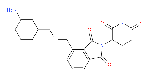 4-((((3-aminocyclohexyl)methyl)amino)methyl)-2-(2,6-dioxopiperidin-3-yl)isoindoline-1,3-dione