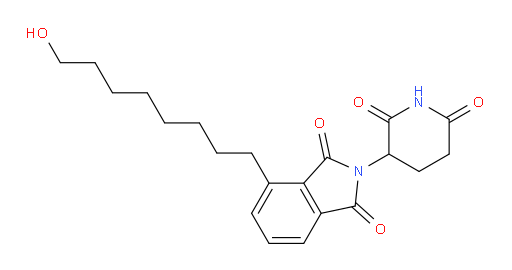 2-(2,6-dioxopiperidin-3-yl)-4-(8-hydroxyoctyl)isoindoline-1,3-dione