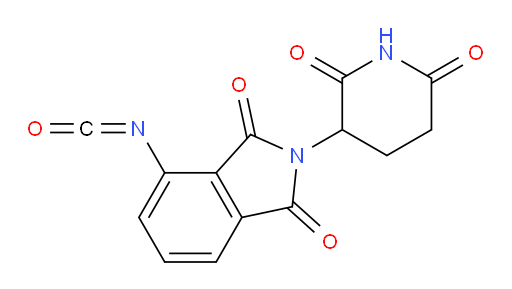 2-(2,6-dioxopiperidin-3-yl)-4-isocyanatoisoindoline-1,3-dione