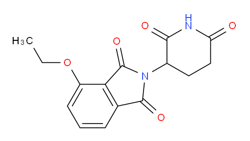 2-(2,6-dioxopiperidin-3-yl)-4-ethoxyisoindoline-1,3-dione