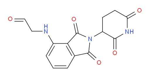 2-((2-(2,6-dioxopiperidin-3-yl)-1,3-dioxoisoindolin-4-yl)amino)acetaldehyde