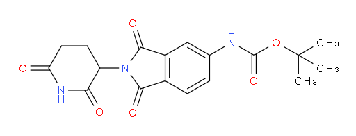 tert-butyl (2-(2,6-dioxopiperidin-3-yl)-1,3-dioxoisoindolin-5-yl)carbamate