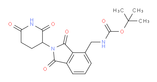 tert-butyl ((2-(2,6-dioxopiperidin-3-yl)-1,3-dioxoisoindolin-4-yl)methyl)carbamate