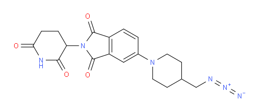 5-(4-(azidomethyl)piperidin-1-yl)-2-(2,6-dioxopiperidin-3-yl)isoindoline-1,3-dione