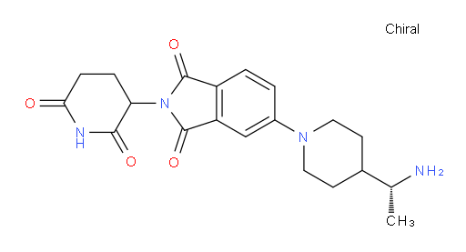 5-(4-((R)-1-aminoethyl)piperidin-1-yl)-2-(2,6-dioxopiperidin-3-yl)isoindoline-1,3-dione
