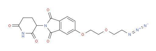 5-(2-(2-azidoethoxy)ethoxy)-2-(2,6-dioxopiperidin-3-yl)isoindoline-1,3-dione