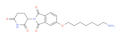 5-((7-aminoheptyl)oxy)-2-(2,6-dioxopiperidin-3-yl)isoindoline-1,3-dione