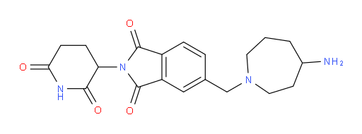 5-((4-aminoazepan-1-yl)methyl)-2-(2,6-dioxopiperidin-3-yl)isoindoline-1,3-dione