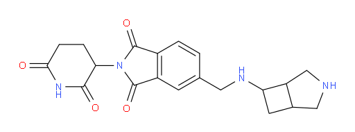 5-((3-azabicyclo[3.2.0]heptan-6-ylamino)methyl)-2-(2,6-dioxopiperidin-3-yl)isoindoline-1,3-dione
