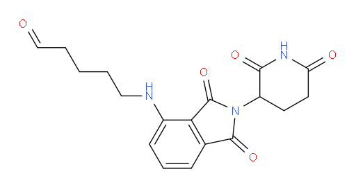 5-((2-(2,6-dioxopiperidin-3-yl)-1,3-dioxoisoindolin-4-yl)amino)pentanal