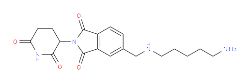 5-(((5-aminopentyl)amino)methyl)-2-(2,6-dioxopiperidin-3-yl)isoindoline-1,3-dione
