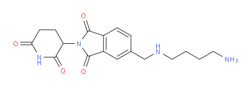 5-(((4-aminobutyl)amino)methyl)-2-(2,6-dioxopiperidin-3-yl)isoindoline-1,3-dione