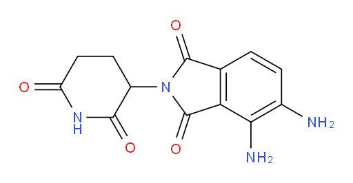 4,5-diamino-2-(2,6-dioxopiperidin-3-yl)isoindoline-1,3-dione