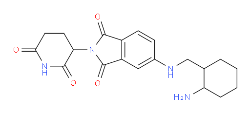 5-(((2-aminocyclohexyl)methyl)amino)-2-(2,6-dioxopiperidin-3-yl)isoindoline-1,3-dione