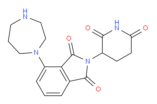4-(1,4-diazepan-1-yl)-2-(2,6-dioxopiperidin-3-yl)isoindoline-1,3-dione