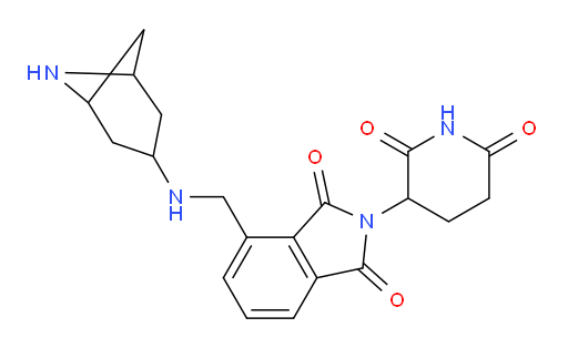 4-((6-azabicyclo[3.1.1]heptan-3-ylamino)methyl)-2-(2,6-dioxopiperidin-3-yl)isoindoline-1,3-dione
