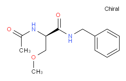 (R)-2-acetamido-N-benzyl-3-methoxypropanamide