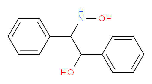 2-(hydroxyamino)-1,2-diphenylethanol