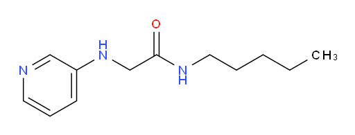 N-pentyl-2-(pyridin-3-ylamino)acetamide