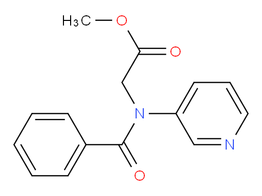 methyl 2-(N-(pyridin-3-yl)benzamido)acetate