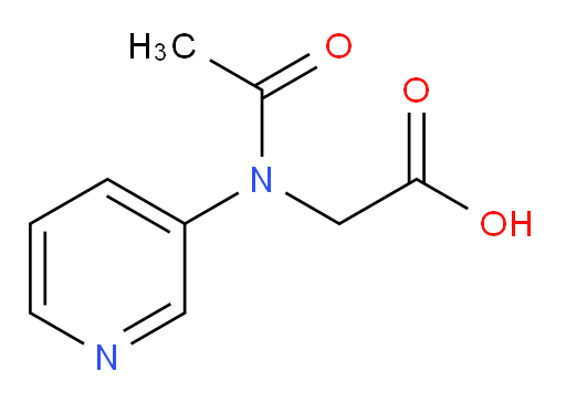 2-(N-(pyridin-3-yl)acetamido)acetic acid