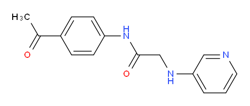 N-(4-acetylphenyl)-2-(pyridin-3-ylamino)acetamide