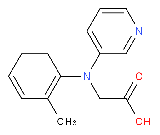2-(pyridin-3-yl(o-tolyl)amino)acetic acid