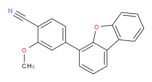 4-(dibenzo[b,d]furan-4-yl)-2-methoxybenzonitrile