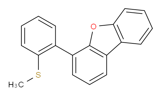 4-(2-(methylthio)phenyl)dibenzo[b,d]furan