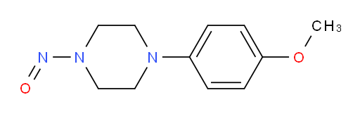 1-(4-methoxyphenyl)-4-nitrosopiperazine
