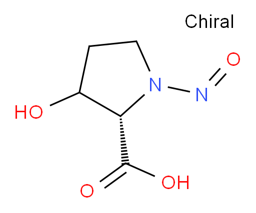 3-hydroxy-1-nitrosopyrrolidine-2-carboxylic acid