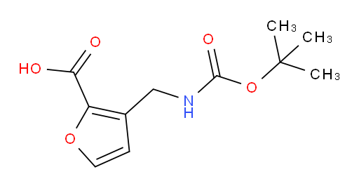 3-(((tert-butoxycarbonyl)amino)methyl)furan-2-carboxylic acid