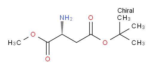 4-tert-butyl 1-methyl (2R)-2-aminobutanedioate