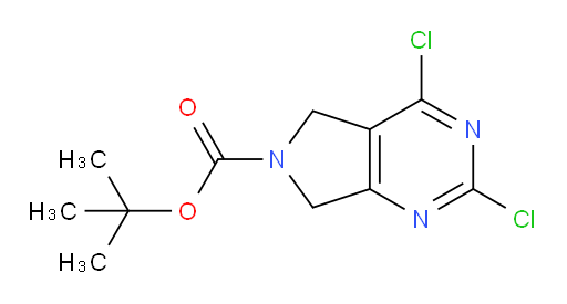 1,1-Dimethylethyl 2,4-dichloro-5,7-dihydro-6H-pyrrolo[3,4-d]pyrimidine-6-carboxylate