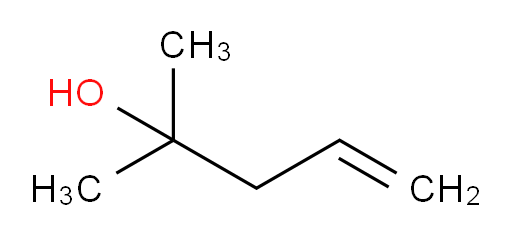 CH2=CHCH2C(CH3)2OH;allyldimethylcarbinol;2-methylpent-4-en-2-ol;2-METHYL-4-PENTEN-2-OL;4-Penten-2-ol, 2-methyl-;1-Pentene-4-ol, 4-methyl